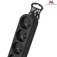Listwa zasilająca Maclean Energy 4-outlet with switch 2300W - 4 gniazd, 1,4 m, Czarna - MCE180 | Sklep ITnes.pl - IT for BUSINES
