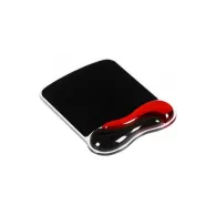 Podkładka pod mysz Kensington  Duo Gel Mouse Pad Wrist Rest 62402 - Czarna, Czerwona