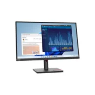 Monitor Lenovo ThinkVision T27p-30 63A9GAT1EU, 27", 3840x2160 (4K), 60Hz, IPS, 6,000 ms, pivot, USB-C, Czarny | Sklep ITnes.pl, 