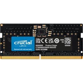 Pamięć RAM 1x16GB SO-DIMM DDR5 Crucial CT16G48C40S5 - zdjęcie poglądowe 1