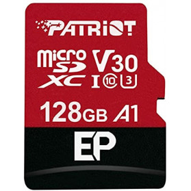 Karta pamięci Patriot EP Series 128GB microSDXC V30 PEF128GEP31MCX - Czerwona, Czarna - zdjęcie 1