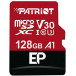 Karta pamięci Patriot EP Series 128GB microSDXC V30 PEF128GEP31MCX - Czerwona, Czarna