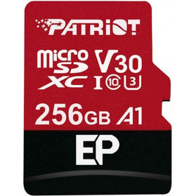 Karta pamięci Patriot EP Series 256GB microSDXC V30 PEF256GEP31MCX - Czerwona, Czarna - zdjęcie 1