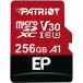Karta pamięci Patriot EP Series 256GB microSDXC V30 PEF256GEP31MCX - Czerwona, Czarna