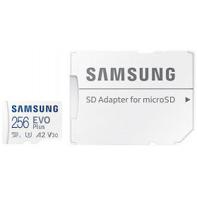 Karta pamięci Samsung EVO PLUS microSDXC 256GB UHS-I U3 + adapter MB-MC256KA, EU - zdjęcie poglądowe 3
