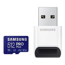 Karta pamięci Samsung Pro PLUS microSDXC 128GB UHS-I U3 + Adapter MB-MD128KB/WW - Niebieska