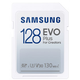 Karta pamięci Samsung EVO PLUS SDXC 128GB UHS-I U3 MB-SC128K/EU - Biała