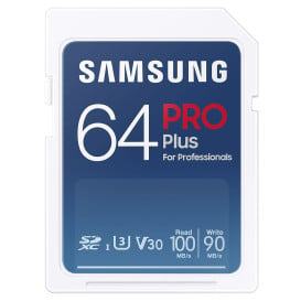 Karta pamięci Samsung PRO Plus SDXC 64GB UHS-I U3 MB-SD64K/EU - Niebieska