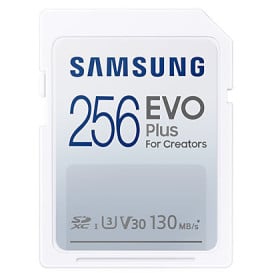 Karta pamięci Samsung EVO Plus SD Card 256GB MB-SC256K/EU - Biała