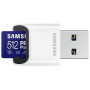Karta pamięci Samsung Pro PLUS 256GB microSDXC UHS-I U3 160MB, s + czytnik MB-MD256KB, WW - zdjęcie poglądowe 1