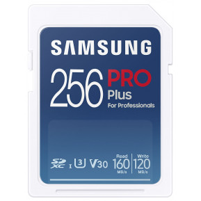 Karta pamięci Samsung Pro PLUS SDXC 256GB UHS-I U3 MB-SD256K, EU - zdjęcie poglądowe 1
