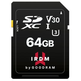 Karta pamięci GoodRAM SDXC 128GB IRDM UHS-I U3 IR-S3A0-1280R12 - Czarna