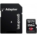 Karta pamięci GoodRAM microSDXC IRDM 256GB UHS-I U + Adapter IR-M3AA-2560R12 - Czarna
