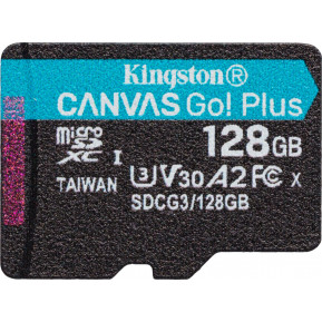 Karta pamięci Kingston microSDXC Canvas Go Plus 128GB SDCG3, 128GBSP - zdjęcie poglądowe 1