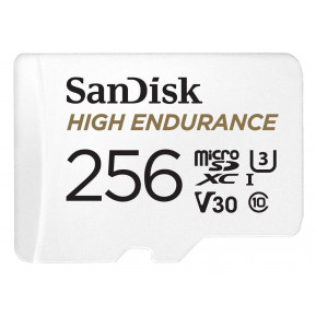 Karta pamięci SanDisk High Endurance microSDXC 256GB V30 + adapter SDSQQNR-256G-GN6IA - zdjęcie poglądowe 1