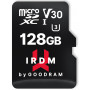 Pendrive GoodRAM IRDM 128GB microSD UHS-I U3 + adapter IR-M3AA-1280R12 GOODRAM - zdjęcie poglądowe 1