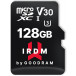 Pendrive GoodRAM IRDM 128GB microSD UHS-I U3 + adapter IR-M3AA-1280R12 GOODRAM - Czarny