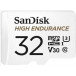 Karta pamięci SanDisk High Endurance microSDHC 32GB V30 + adapter SDSQQNR-032G-GN6IA - Biała