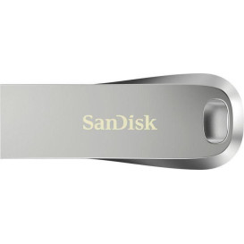 Pendrive SanDisk Ultra Lux 128GB USB 3.1 SDCZ74-128G-G46 - Kolor srebrny