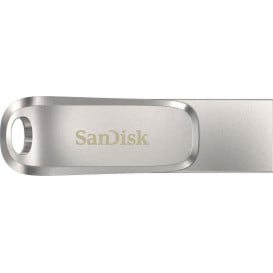 Pendrive SanDisk Ultra Dual Drive USB-C 64GB SDDDC4-064G-G46 - Kolor srebrny