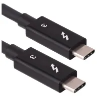 Kabel USB-C Thunderbolt 3 Akyga AK-USB-33, 0,5m czarny | Sklep ITnes.pl, IT for BUSINESS