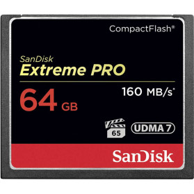 Karta pamięci Compactflash SanDisk Extreme PRO 64GB 160, 150 MB, s SDCFXPS-064G-X46 - zdjęcie poglądowe 1