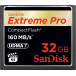 Karta pamięci SanDisk Extreme Pro CompactFlash 32GB SDCFXPS-032G-X46 - Czarna, Czerwona, Kolor złoty