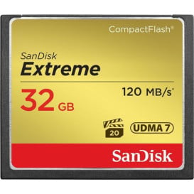 Karta pamięci SanDisk Extreme 32GB SDCFXSB-032G-G46 - Czarna, Czerwona, Kolor złoty