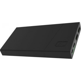Powerbank Green Cell PowerPlay10S 10000 mAh 2x USB-A PBGC02S - 2 porty, Czarny