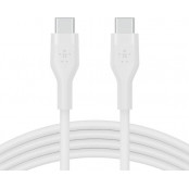 Kabel Belkin USB-C ,  USB-C 2.0 CAB009BT2MWH - 2 m, Biały - zdjęcie 2