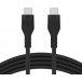 Kabel Belkin USB-C / USB-C 2.0 CAB009BT2MBK - 2 m, Czarny