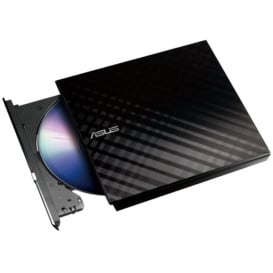 Napęd optyczny zewnętrzny ASUS SDRW-08D2S-U Lite Slim DVD USB SDRW-08D2S-U LITE/BLK/G/AS - Czarny