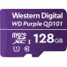 Karta pamięci WD Purple MicroSDXC 128GB Class 10 UHS-I/U1 WDD128G1P0C - Fioletowa