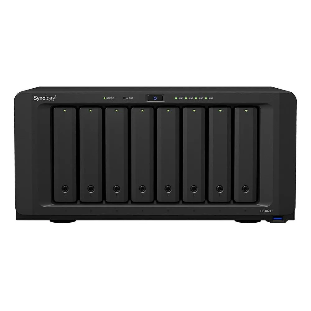 Serwer NAS Synology Desktop Plus DS1821YN3, Tower, Ryzen V1500B, 4GB RAM, 16TB, 8 wnęk, 2 x M.2, hot-swap, 3 lata Carry-in | Skl Serwer NAS Synology Desktop Plus DS1821YN3, Tower, Ryzen V1500B, 4GB RAM, 16TB, 8 wnęk, 2 x M.2, hot-swap, 3 lata Carry-in | Skl