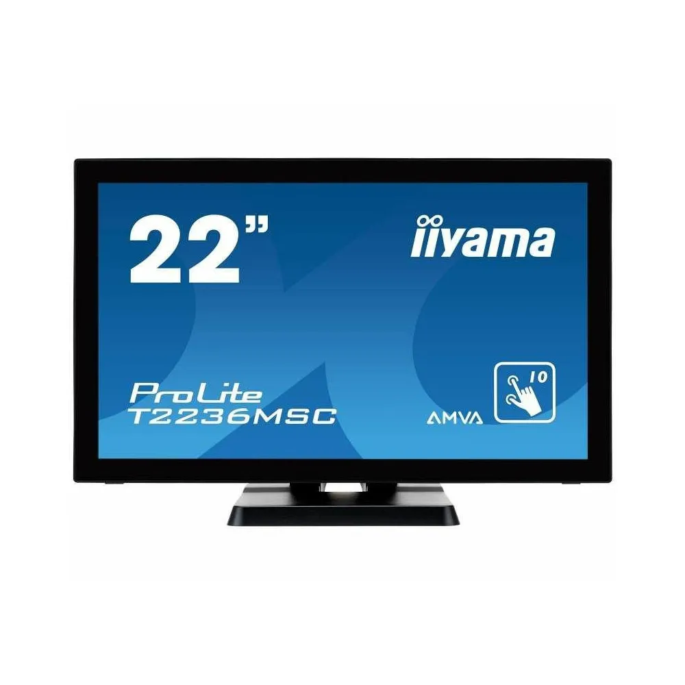 Monitor iiyama ProLite Touch Entry T2236MSC-B2, 21,5", 1920x1080 (FHD), 60Hz, AMVA, 8 ms, MT, Czarny | Sklep ITnes.pl, IT for BU Monitor iiyama ProLite Touch Entry T2236MSC-B2, 21,5", 1920x1080 (FHD), 60Hz, AMVA, 8 ms, MT, Czarny | Sklep ITnes.pl, IT for BU
