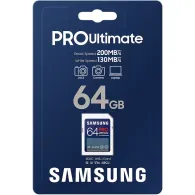 Karta pamięci Samsung PRO Ultimate SDXC 64GB UHS-I U3 MB-SY64S/WW - Niebieska