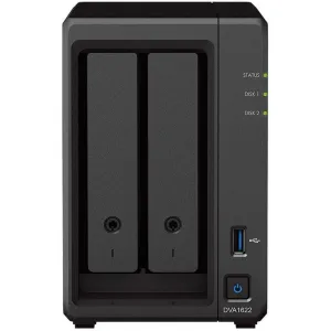 Rejestrator NVR Synology DVA1622 - 16 kanałów, Deep Learning
