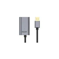 Kabel wzmacniacz sygnału Unitek Premium USB 2.0 AM-AF Y-272, 10 m, ALU, Kolor srebrny, Czarny | Sklep ITnes.pl, IT for BUSINESS