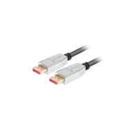 Kabel Lanberg DisplayPort 1.4 CA-DPDP-20CU-0010-BK, 1 m, Czarny, Szary | Sklep ITnes.pl, IT for BUSINESS