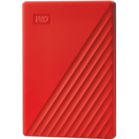 Dysk zewnętrzny WD My Passport 2TB HDD 2.5IN USB 3.0 WDBYVG0020BRD-WESN - Czerwony