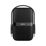 Dysk zewnętrzny HDD 1TB Silicon Power Armor A60 SP010TBPHDA60S3A, Czarny | Sklep ITnes.pl, IT for BUSINESS