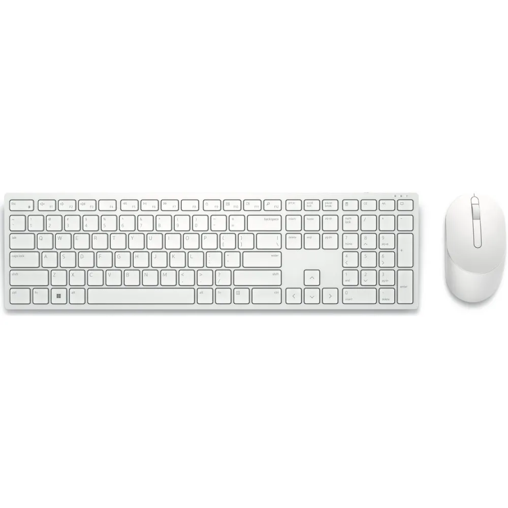 Zestaw bezprzewodowy klawiatura i mysz Dell Pro Wireless KM5221W 580-AKEZ - Biały - 580-AKEZ | Sklep ITnes.pl - IT for BUSINESS