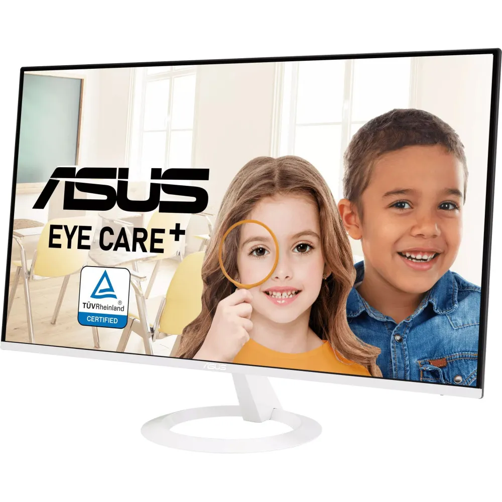 Monitor ASUS Eye Care VZ27EHF-W - 27"/1920x1080 (Full HD)/100Hz/IPS/1 ms/Biały