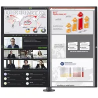 Monitor LG Ergo Dual 27QP88DP-BS, 27", 2560x1440 (QHD), 75Hz, IPS, FreeSync, HDR, 5 ms, Czarny | Sklep ITnes.pl, IT for BUSINESS