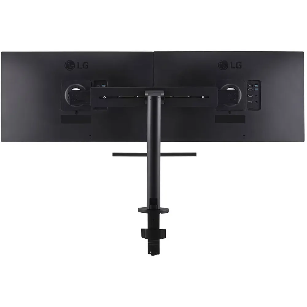 Monitor LG Ergo Dual 27QP88DP-BS - 27"/2560x1440 (QHD)/75Hz/IPS/FreeSync/HDR/5 ms/Czarny