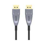 Kabel Unitek DisplayPort 1.4 AOC 8K C1616GY, 10 m, Kolor srebrny, Kolor złoty, Czarny | Sklep ITnes.pl, IT for BUSINESS