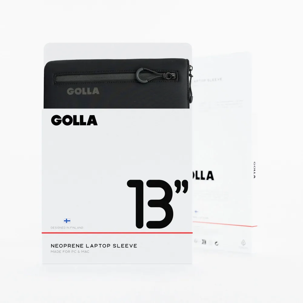 Etui na laptopa Golla Neoprene Laptop Sleeve 13" 601650, Czarne | Sklep ITnes.pl, IT for BUSINESS