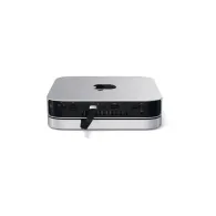 Replikator portów USB-C Satechi Aluminum Hub do Mac Mini ST-ABHFS - USB-C, 3x USB-A, microSD i SD, Audio, Srebrny