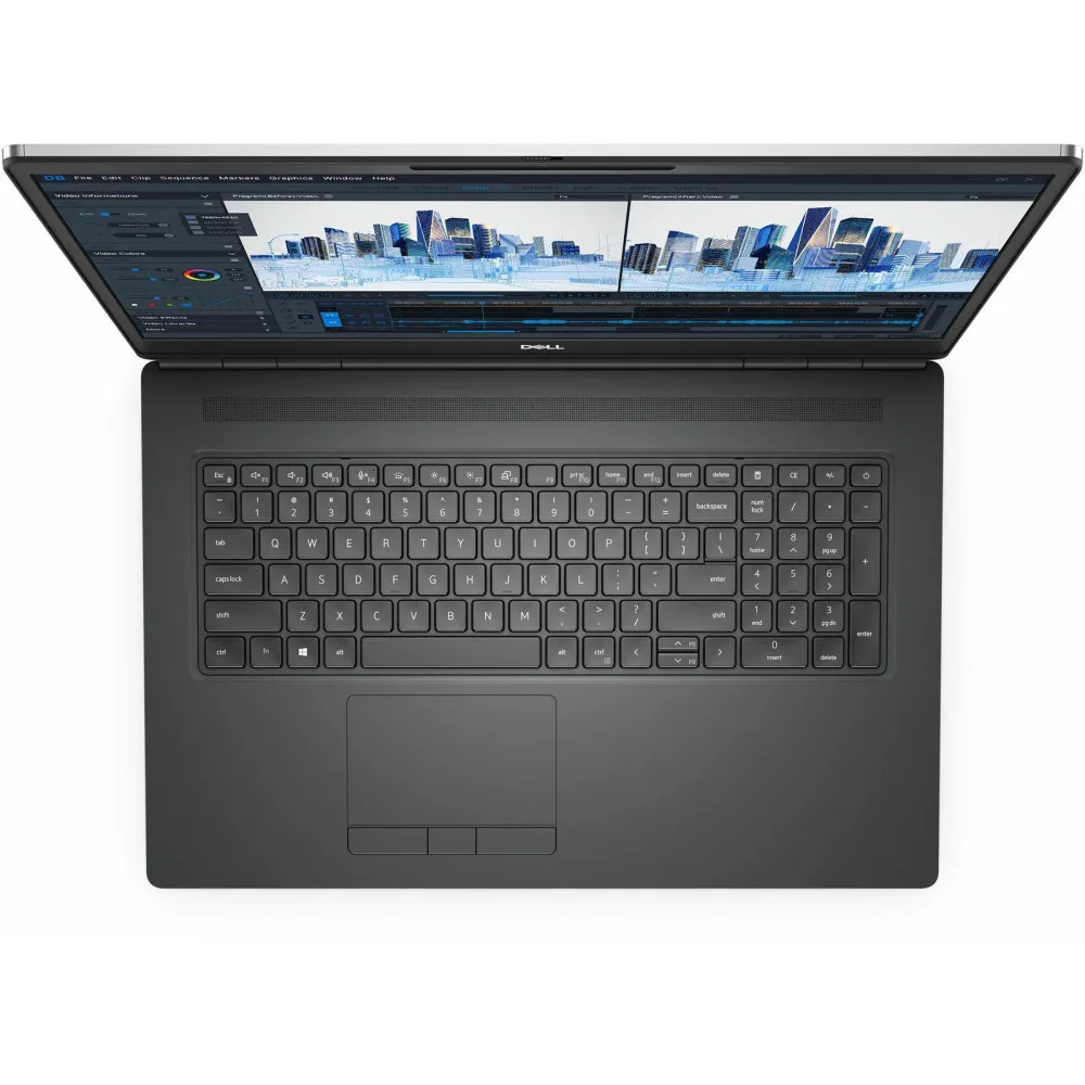 Zdjęcie produktu Laptop Dell Precision 7760 N006P7760EMEA_VIVP - i9-11950H/17,3" FHD IPS/RAM 16GB/512GB/RTX A4000/Srebrny/Win 11 Pro/3OS ProSupport NBD