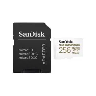 Karta pamięci SanDisk Max Endurance microSDXC 256GB Class 10 U3 + adapter - Biała - SDSQQVR-256G-GN6IA | Sklep ITnes.pl - IT for